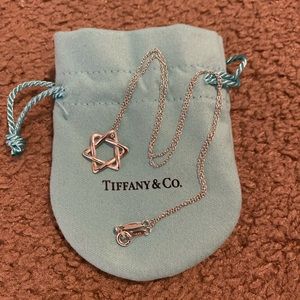 Tiffany’s Star of David Pendant Necklace